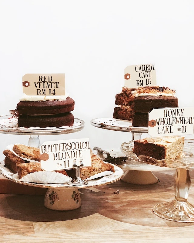 A selection of cakes